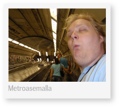 Lontoo 2009: Metroasemalla (pikkukuva)