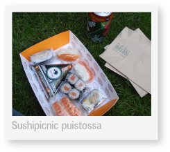 Lontoo 2009: Sushipicnic (pikkukuva)